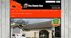 Desktop Screenshot of flowerboxgeorgetown.com